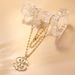 Exaggerated Hip-hop, Domineering, Bold US Dollar Symbol, Alloy Necklace Set With Diamonds, Personalized Trendy Men's_ipsvogv.com