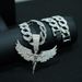 Unisex Goddess Angel Wings Alloy Pendant Personality Full Diamond Men And Women Rap Same Necklace_ipsvogv.com