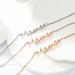 New Mama Jewelry Bracelet Fashionable And Simple Jewelry Mother's Day Gift Alloy Personality Bracelet Bracelet_ipsvogv.com