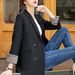 Women's Clothing Casual All-match Slim-fit Slim-fit Plaid Women's Work Suit_ipsvogv.com