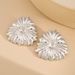 Irregular Elegant Stud High-end Luxury Women's Earrings Unique Design Niche Ear Jewelry_ipsvogv.com