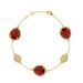 Women's Jewelry Beaded Edge Claw Set Faceted Multi Color Artificial Gemstone Teardrop Bracelet Summer New Style Exquisite Jewelry Fashion Hand Jewelry_ipsvogv.com