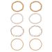 Ladies Bracelet Set Geometric Pearl Braided Design Bracelet Long Set Versatile Hand Jewelry For Women_ipsvogv.com