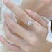 D-color Star River Diamond Ring, Mosang Stone Girl, Pure Silver Gold, Crowd Set, Proposal and Wedding Fairy_ipsvogv.com