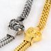 Stainless Titanium Steel Lion Head Bracelet Spring Summer Men's Hip Hop Jewelry 2023 New Style Personality_ipsvogv.com