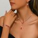 Women’s Jewelry Set FashionFashionable And Simple Popular Jewelry Set With Diamonds Double Row Long Necklace Earrings And Bracelet For Wedding_ipsvogv.com