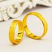 Plated Couples, Wedding Rings For Men And Women, Tail Rings, Valentine's Day Gifts, Burmese Gold Jewelry_ipsvogv.com