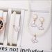 Pearl Jewelry suit Girl All-match Butterfly Love Necklace Bracelet Earrings suit_ipsvogv.com