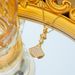 Full Diamond Small Skirt Low Luxury Necklace Women's Ins Simple Fan-shaped Skirt Pendant Internet Celebrity Hot Necklace_ipsvogv.com