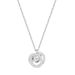 Conch Heart Necklace Female Element Crystal Spiral Water Drop Clavicle Necklace Female_ipsvogv.com