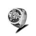 Men's Jewelry Personality Pipe Skull Titanium Steel Ring Retro Punk Men's Stainless Steel Ring_ipsvogv.com