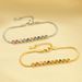 Japanese And Korean Fashion Temperament Flat Snake Bone Colored Diamond Bracelet With High-end Design 2024 New Trendy_ipsvogv.com
