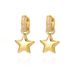 Women’s Jewelry Set Fashion Copper Plated Real Gold Inlaid Zircon Star Heart Earrings Female INS Fashion Light Luxury Personality French Earrings_ipsvogv.com