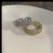 Celebrity Style Diamond Studded Cuban Chain Men's Trendy Hip-hop Ins, Cool Style, Single Index Finger Ring, Women's_ipsvogv.com