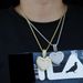 Men's Jewelry Hip Hop Heart Shaped Zircon Pendant Inlaid Zircon Full Diamond Love Heart_ipsvogv.com
