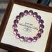 Jiu Zi Li Huo Natural Brazilian Amethyst Transport For Girls, Light Luxury, Niche, Women, High End, Stacked Bracelet_ipsvogv.com