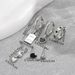 Women’s Jewelry Set Fashion Simple Black College Style Women's Earrings Niche Love Drop Oil Design High End Earrings Versatile Earrings_ipsvogv.com