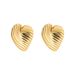 Women’s Jewelry Set Fashion Hot Sale Cochlear Conch Heart Shape Fashionable Simple Light Luxury Stainless Steel Plated Earrings_ipsvogv.com