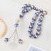 Muslim 33 oval laser Islamic architectural pattern Muslim prayer beads Africa Middle East tree of life pendant Prayer beads_ipsvogv.com