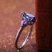 New Jewelry Pear Shaped Water Drop Inlaid Blue Purple Zircon Fashion Creative Ring_ipsvogv.com
