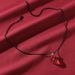 Fashionable New Resin Heart Organ Necklace, Female Creative Exaggerated Halloween Pendant_ipsvogv.com