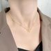 Internet Celebrity Accessories Are Simple, Versatile, Light Luxurious, Sense Of Luxury. The Collarbone Chain Is_ipsvogv.com