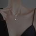 S999 Sterling Silver Beidou Seven Star Necklace Instagram Light Luxury Cold And Indifferent Wind Small Crowd Sweater_ipsvogv.com