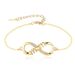 S925 Sterling Silver Bracelet For Women, High End Sense Of Infinite Love 8 Word Mother English Temperament Hand Jewelry_ipsvogv.com