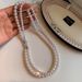 Shi Jia's Double-layer Stacked Pearl Necklace For Women, Light Luxury, Niche, High-end, Atmospheric Collarbone Necklace,_ipsvogv.com