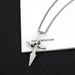 Cross Pendant Necklace With Loop, Japanese Korean Fashion Minimalist, Men Women's Trend, Hip-hop Versatile, Autumn And_ipsvogv.com