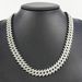 Men’s Jewelry Set Fashion10mm Small Pepper Full Diamond Alloy Necklace For Men And Women Cool Trend Hip Hop Rap Cuban Chain_ipsvogv.com
