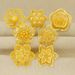 New Gold-plated Flower Women's Ring, Exaggerated Jewelry, Bride's Wedding Accessories, Exquisite Gifts_ipsvogv.com