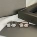 High Version MY TWIN Waterdrop Square Set With Diamond Opening Ring For Women_ipsvogv.com