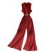 Women's fashion temperament professional suit collar romper_ipsvogv.com