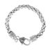 Trendy Punk Style Men's Alloy Braided Bracelet Accessories Jewelry_ipsvogv.com