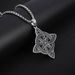 Men's new vintage Viking Irish Kelt Knot Trend Pendant Stainless Steel Slavic Amulet Necklace_ipsvogv.com