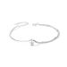999 Sterling Star Bracelet For Women, Double Layered Light Luxury, Versatile, Niche, High-end Feeling, Ins Style Silver_ipsvogv.com