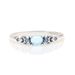 Women's Jewelry Silver Plated Aladdin Princess Jasmine Ring Fashion Light Luxury Blue Princess Ring Gift Female_ipsvogv.com