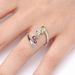 Creative S Silver Plated Colorful Circular Ring Jewelry_ipsvogv.com