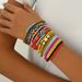 Geometric style women's bead set, niche multi-layer weaving design, high-end feel, versatile bracelet accessories_ipsvogv.com