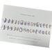 【 30 Pieces 】 Hot Selling Blue Herringtail Pattern Three-dimensional Handmade Cat Eye Nail Patches for Wearing Pure and Luxurious Nails_ipsvogv.com