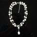 Fashionable and Sweet Set Style Pearl Double Layer Necklace Collar Chain Jewelry 7630_ipsvogv.com