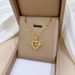 【 】 The Heart of a Dynamic Angel, Light Luxury, Gorgeous, Full Diamond Necklace, Women's Versatile Clavicle Chain,_ipsvogv.com
