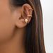 3-piece Set Of Metal Concave-convex Waves Without Ear Piercings, Ear Clips For Women, Trendy Personality, Niche Design, Fashionable Ear Accessories_ipsvogv.com