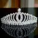 Bridal Wedding Evening Dress Crown, Rhinestone Hair Accessories, Performance Dress Accessories, Hair Crown, Headband, Popular Headdress_ipsvogv.com