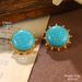 Turquoise Earrings For Women French Retro Niche Earrings Peacock Tassel Hollow High End Niche Design Earrings_ipsvogv.com