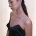 Irregular Smart Long Diamond Chain earrings High-grade Geometric Tassel Zircon earrings Female earrings_ipsvogv.com