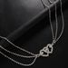 New Sexy Double Love Waist Chain Ladies Seaside Bikini Multi-layer Body Chain Waist Chain_ipsvogv.com