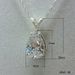 Cao Shi Fashion Jewelry Set With Diamonds And Pear Shaped Zircon Pendant, Simple Engagement Collar Necklace For Women_ipsvogv.com
