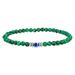 Devil Eye Men's Gift Bracelet 4mm Green Peacock Yellow Tiger Eye White Turquoise Bracelet Couple Stacking Bracelet_ipsvogv.com